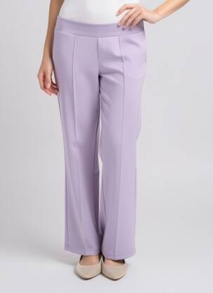 Pantalon drept elasticitate mărime normală violet ESQUALO femeie