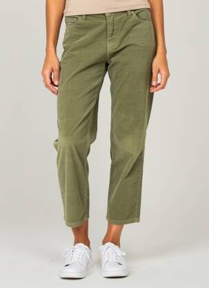 Pantalon 7/8 elasticitate mărime normală verde PLEASE femeie