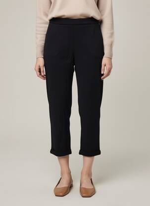 Pantalon 7/8 elasticitate mărime normală negru KING LOUIE femeie