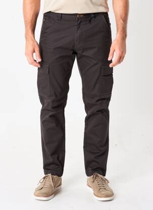 Pantalon chino elasticitate mărime normală negru DAYTONA bărbat