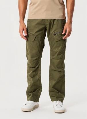 Pantalon cargo buzunare mărime normală verde DAYTONA bărbat