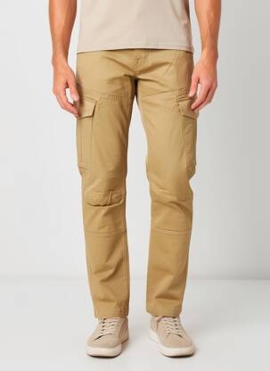 Pantalon cargo buzunare bej DAYTONA bărbat