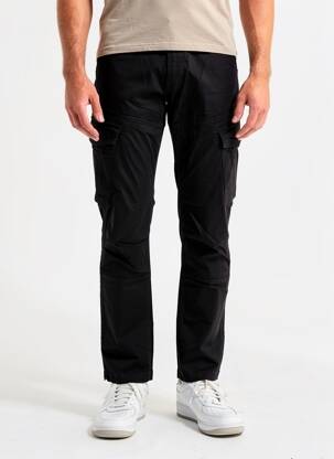 Pantalon cargo buzunare negru DAYTONA bărbat
