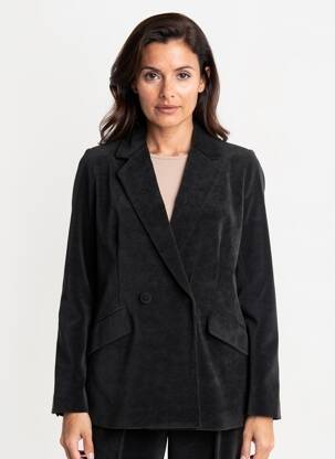Sacou buzunare negru MOLLY BRACKEN femeie