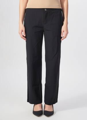 Pantalon drept țesătură poplin mărime normală negru STREET ONE femeie