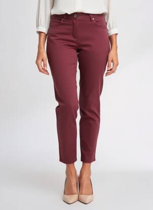 Pantalon 7/8 elasticitate mărime normală violet COPENHAGEN femeie