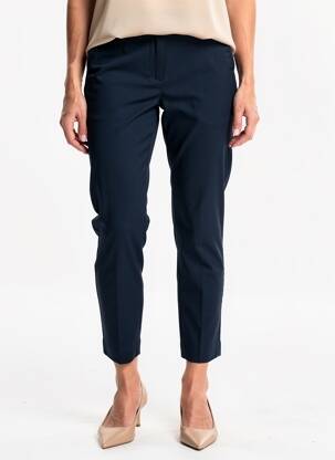 Pantalon 7/8 elasticitate mărime normală albastru BRANDTEX femeie