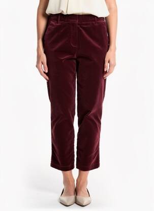 Pantalon 7/8 elasticitate mărime normală roșu HOD femeie