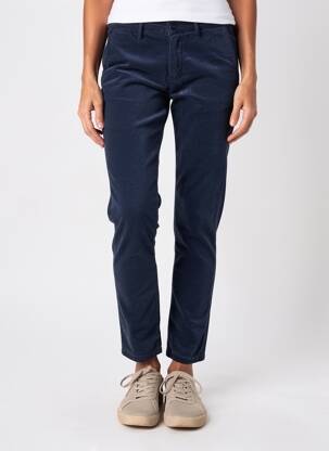 Pantalon chino elasticitate mărime normală albastru HOD femeie