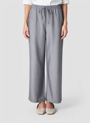 Pantalon drept elasticitate mărime normală gri B.YOUNG femeie