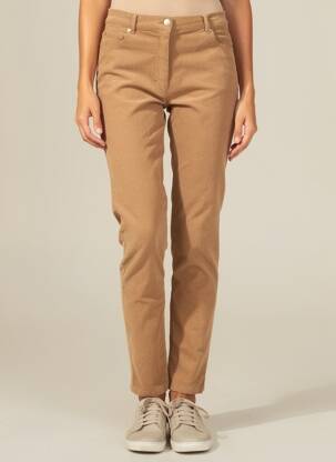 Pantalon slim elasticitate mărime normală maro BETTY BARCLAY femeie