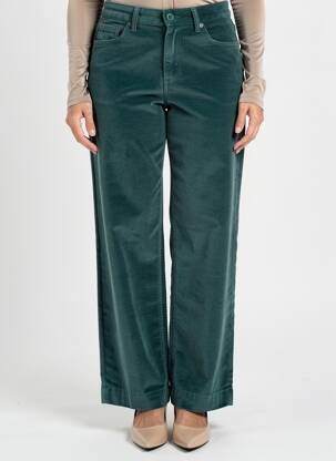 Pantalon drept elasticitate mărime normală verde MKT STUDIO femeie