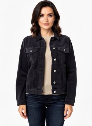 Jachete casual guler de bluză negru STREET ONE femeie