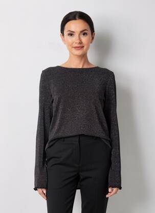 Tricou mâneci lungi mâneci lungi negru STREET ONE femeie