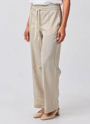 Pantalon drept talie elastică gri PHISIQUE DU ROLE femeie