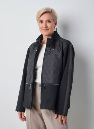Jachete casual buzunare negru DOLCEZZA femeie