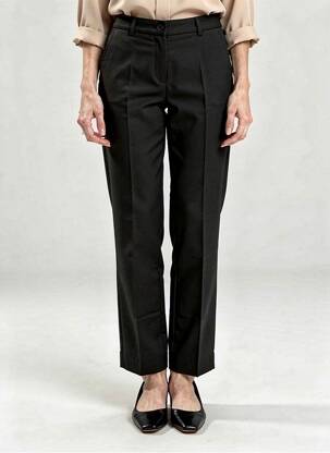 Pantalon drept țesătură crep mărime normală negru MARELLA femeie