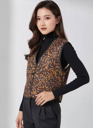 Jachete casual croială dreaptă bej LEON & HARPER femeie
