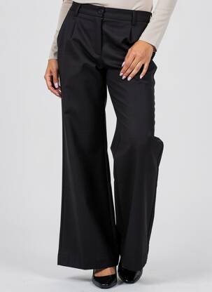 Pantalon evazat mărime normală mărime normală negru THINKING MU femeie