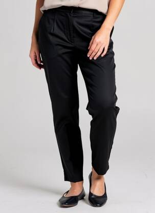 Pantalon chino buzunare talie înaltă negru OBJECT femeie