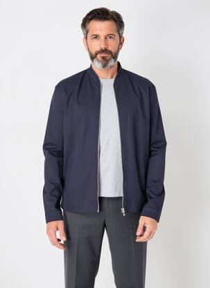 Jachete casual croială dreaptă albastru DESOTO bărbat