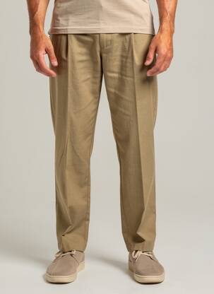 Pantalon chino buzunare mărime normală verde MEYER bărbat