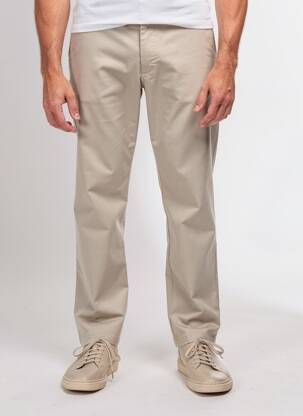 Pantalon chino bio mărime normală bej MEYER bărbat