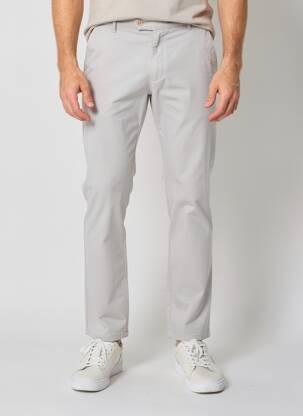 Pantalon chino bio mărime normală gri MEYER bărbat