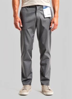 Pantalon chino țesătură melanj mărime normală gri M5 BY MEYER bărbat