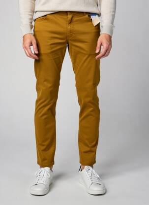 Pantalon slim elasticitate mărime normală galben M5 BY MEYER bărbat