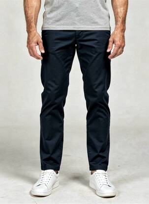 Pantalon chino bio mărime normală albastru MMX bărbat