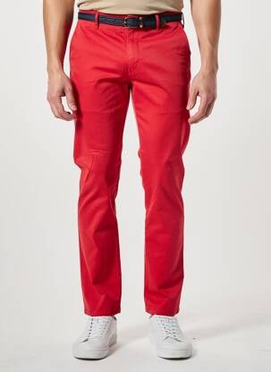 Pantalon chino bio mărime normală roșu MMX bărbat