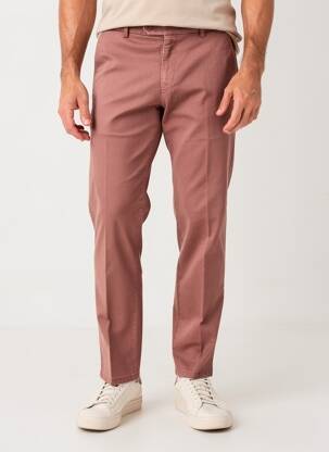 Pantalon chino țesătură melanj mărime normală portocalie MMX bărbat