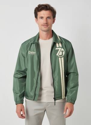 Geacă buzunare verde DAYTONA bărbat