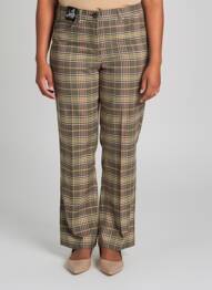 Pantalon 7/8 elasticitate mărime normală verde GERKE MY PANTS femme