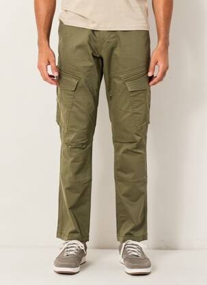 Pantalon cargo subțire mărime normală verde DAYTONA bărbat