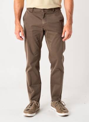 Pantalon chino elasticitate mărime normală verde DAYTONA bărbat