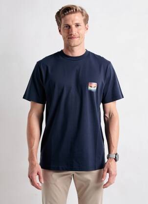 Tricou elasticitate mâneci scurte negru DAYTONA bărbat