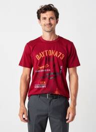 Tricou elasticitate mâneci scurte roșu DAYTONA bărbat