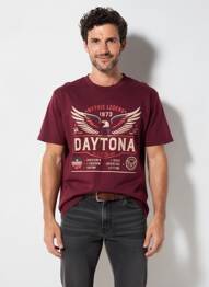Tricou elasticitate mâneci scurte roșu DAYTONA bărbat