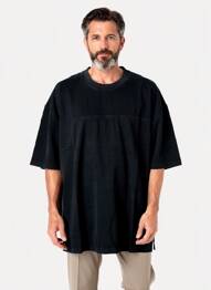 Tricou elasticitate mâneci scurte negru DAYTONA bărbat