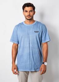Tricou elasticitate mâneci scurte albastru DAYTONA bărbat