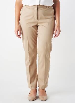Pantalon slim mărime normală mărime normală bej JUMFIL femeie
