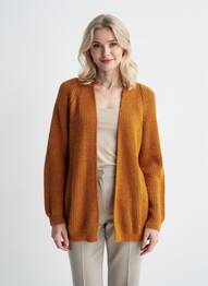 Vestă cu mâneci lungi elasticitate portocaliu VOODOO femme