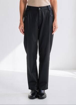 Pantalon drept elasticitate mărime normală negru JUMFIL femeie