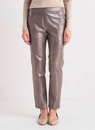 Pantalon slim mărime normală mărime normală gri JUMFIL femeie