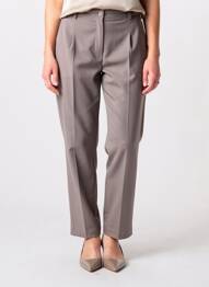 Pantalon trei sferturi elasticitate mărime normală gri JUMFIL femme
