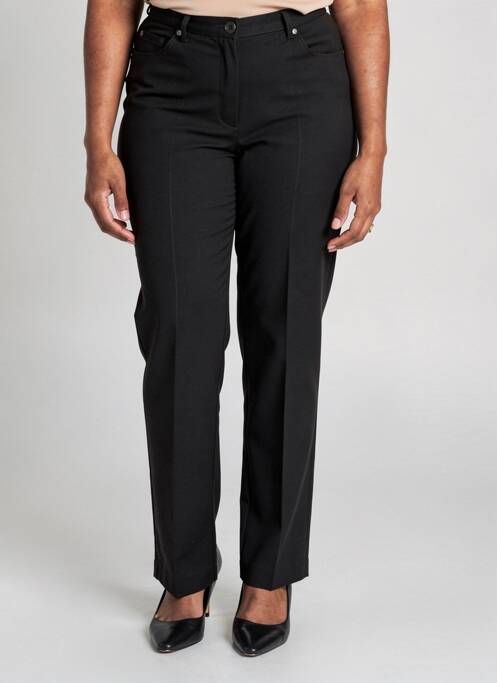 Pantalon slim elasticitate mărime normală negru GUY DUBOUIS femme