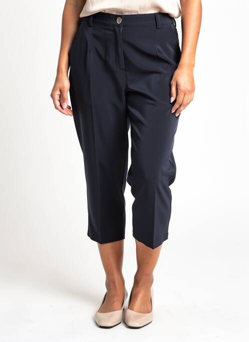 Pantalon trei sferturi elasticitate mărime normală albastru JUMFIL femme