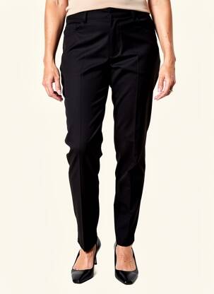 Pantalon slim mărime normală mărime normală negru BRUNO SAINT HILAIRE femeie